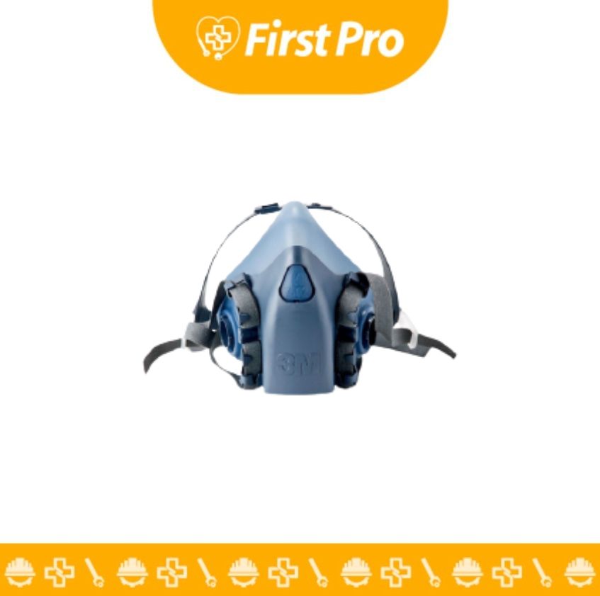 Respirador de Media Cara 3M 7502 – Máscara Reutilizable de Silicona
