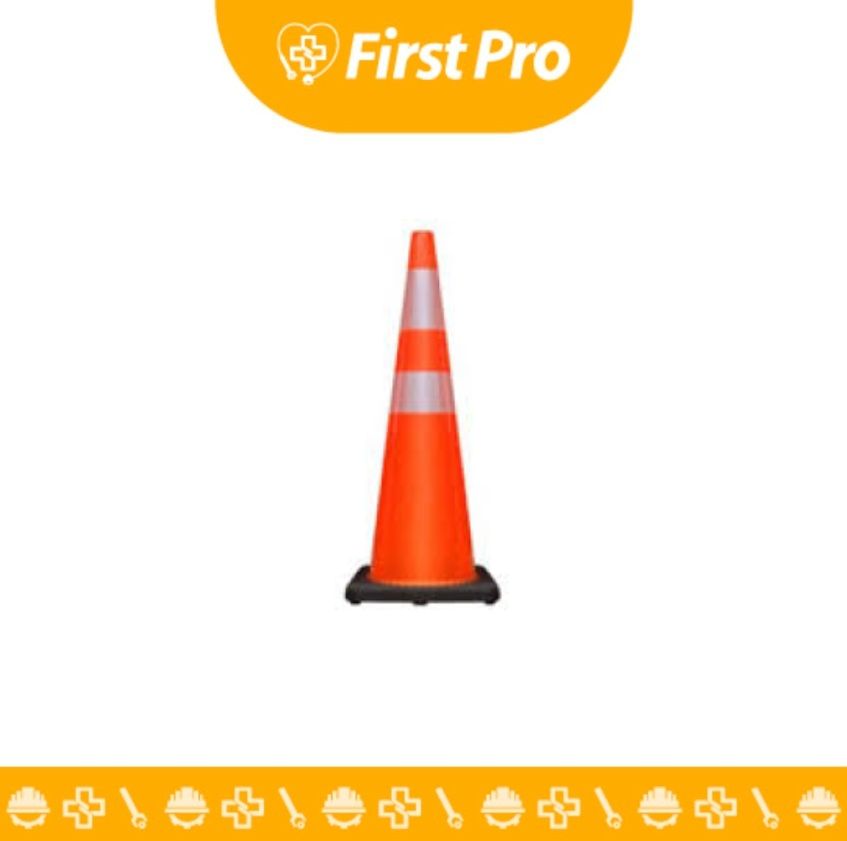 Cono de Seguridad de 71 cm – Señalización Vial y Control de Tránsito