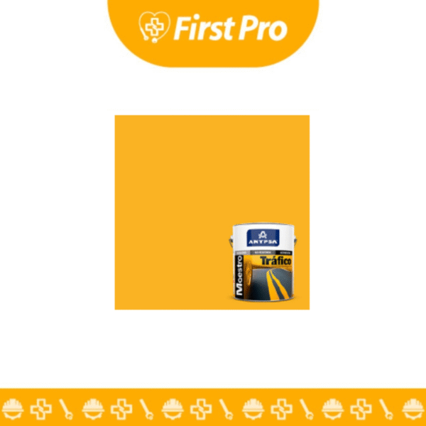 Pintura Amarilla para Tráfico – Alta Durabilidad y Señalización Vial