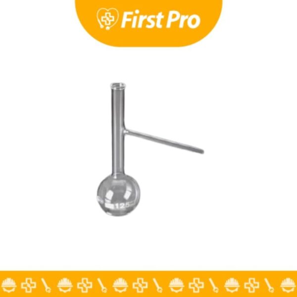 Balón de Destilación - Matraz Florentino de Vidrio Borosilicato de Laboratorio