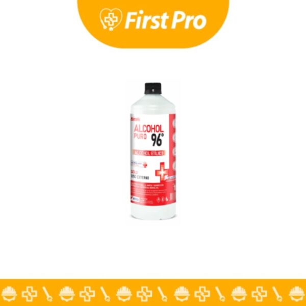 Alcohol Etílico 96° VALCA – 1 Litro | Desinfectante y Uso Laboratorio