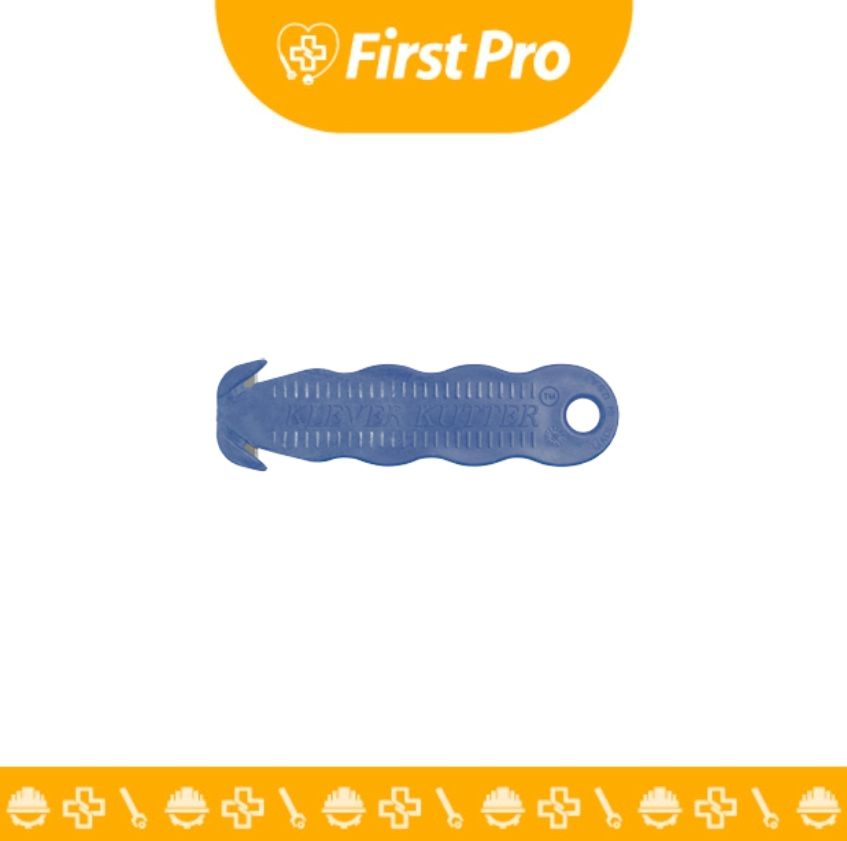 Cutter de Seguridad Klever Kutter Azul – Cuchilla de Corte Seguro para Empaque y Almacenaje