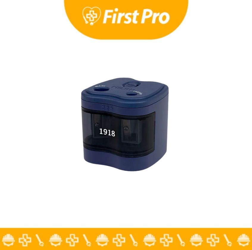 Tajador Eléctrico Doble Milan – Sacapuntas Eléctrico Estándar y MAXI – Uso Escolar y de Oficina