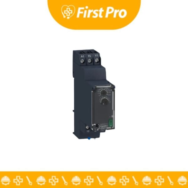 Temporizador a la Conexión (ON-Delay) 24–240 VAC/DC – 1 NA + 1 NC – Temporizador Universal de Montaje DIN