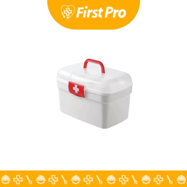 Botiquín de Primeros Auxilios Portátil – Plástico Rígido