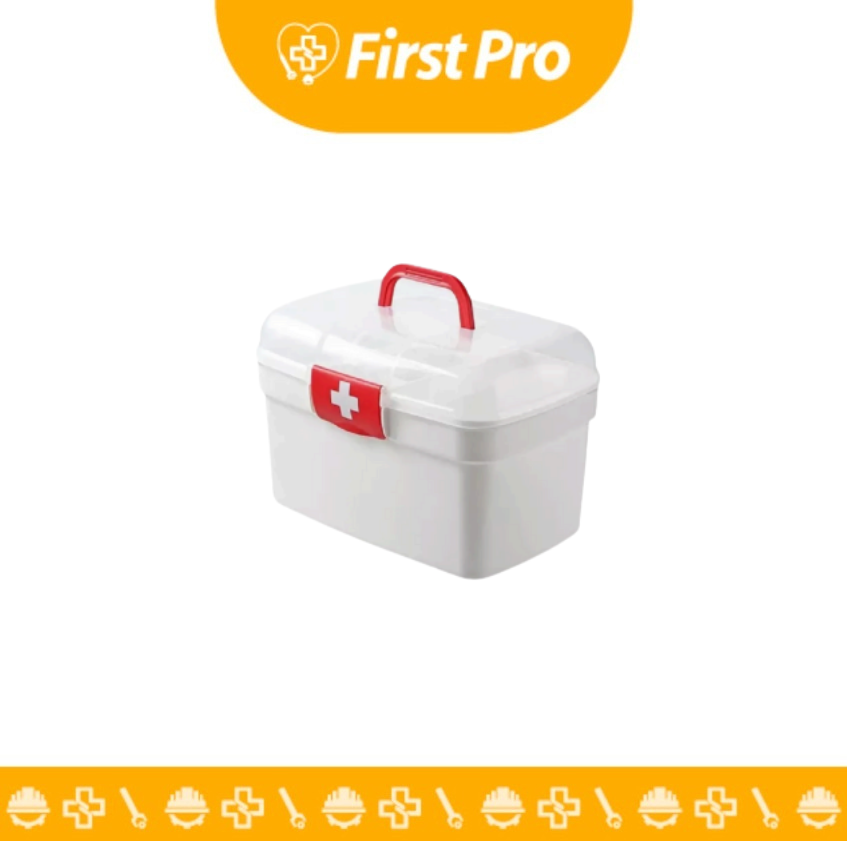 Botiquín de Primeros Auxilios Portátil – Plástico Rígido