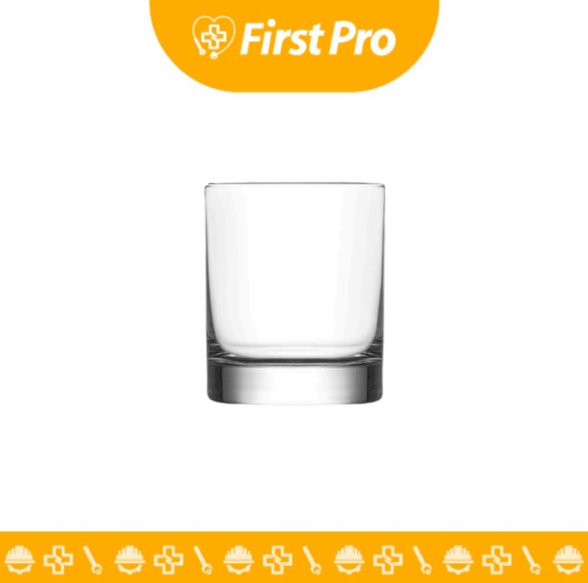 Set de 6 Vasos Krea Whisky Glass Lisos Bajos – 305 cc