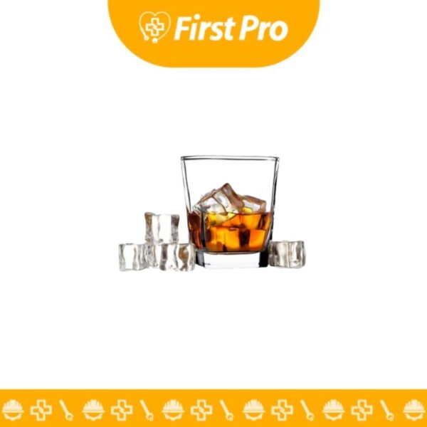 Set de 6 Vasos Whisky Cuadrado – 250 ml