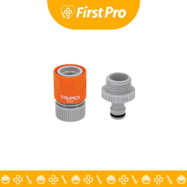 Conector Rápido de Manguera a Accesorio 3/4″ (19 mm) – Truper