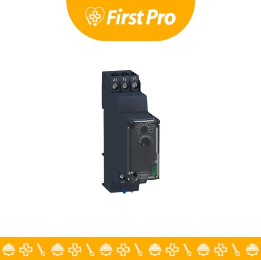 Temporizador a la Conexión (ON-Delay) 24–240 VAC/DC – 1 NA + 1 NC