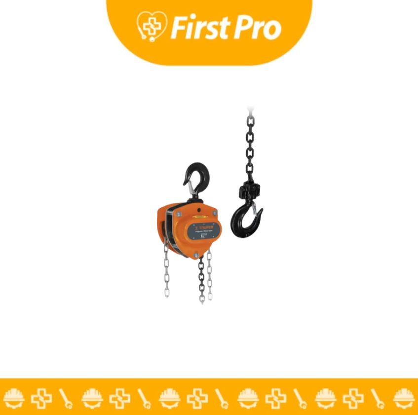 Tecle con Cadena Truper 3 m x 1 Tonelada – Elevación Manual Segura