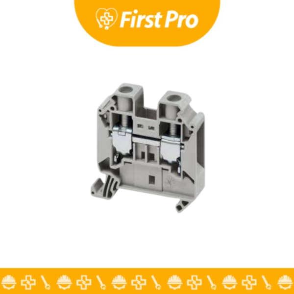 Bornera Universal 16 mm² – Tipo Tornillo (Gris)