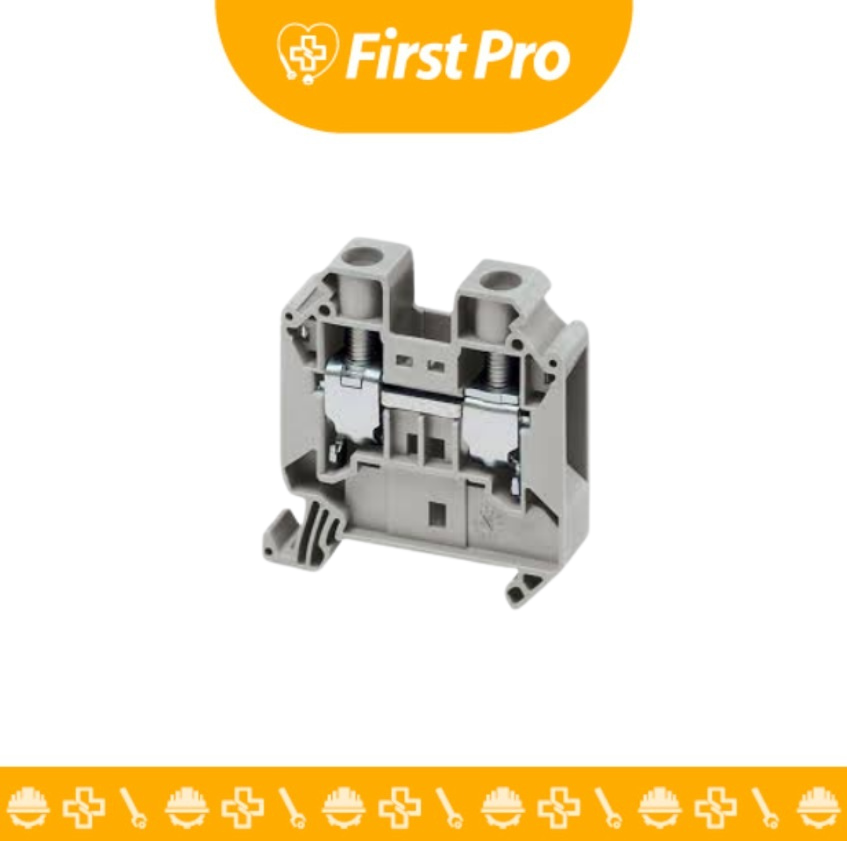 Bornera Universal 16 mm² – Tipo Tornillo (Gris)