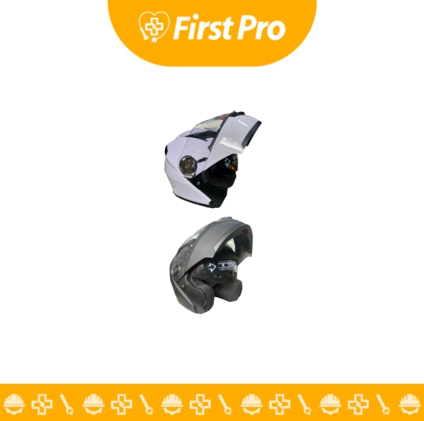 Casco Integral Doble Visor LIONS – Protección Total para Motociclistas