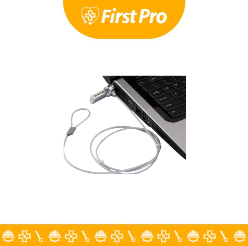 Cable de Seguridad con Candado de Clave para Laptop y Notebook