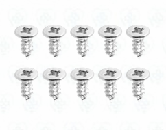 Tornillo Cabeza Plana 6 × 3/8″ – Paquete x 10 Unidades