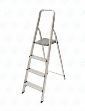 Escalera Tijera de Aluminio Altura 2 m