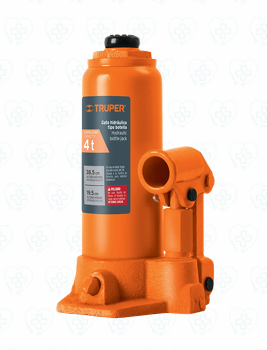 Gata Hidráulica Tipo Botella 4 Toneladas Truper