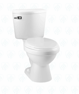 Inodoro con Tanque Rapid Jet Blanco con Palanca Treb