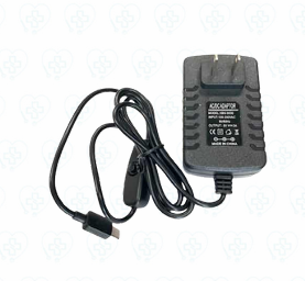 Adaptador 5V 3A Tipo C con Switch ON/OFF