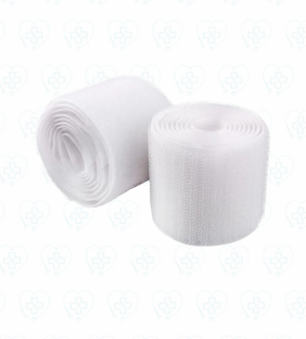 Pega Pega 50 mm Blanco Sistema de Cierre de Contacto 25 m (Juego)