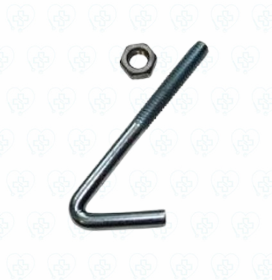 Gancho Tipo J Eternit 1/4" x 4" Buscal S.A.C.