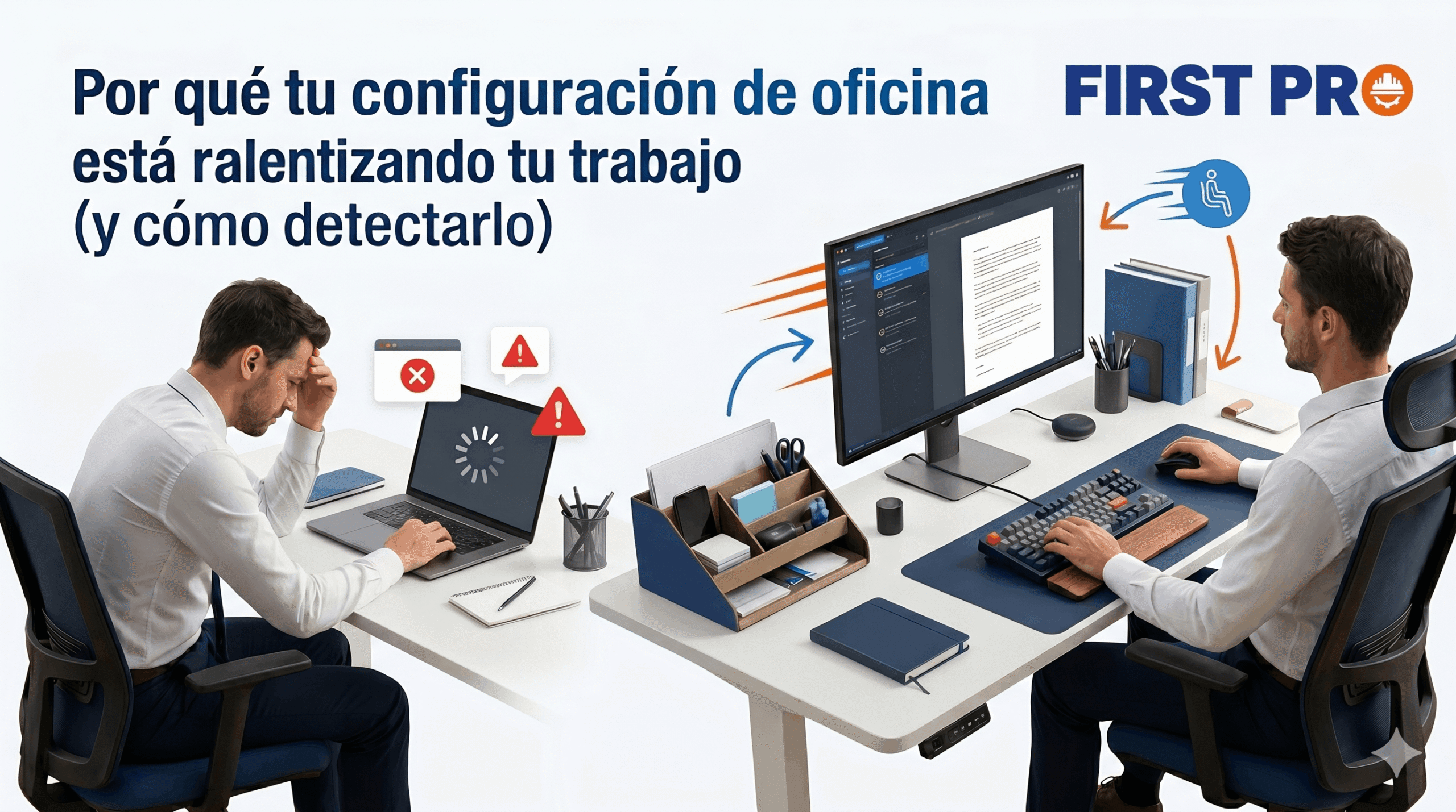 Por qué tu configuración de oficina está ralentizando tu trabajo (y cómo detectarlo)