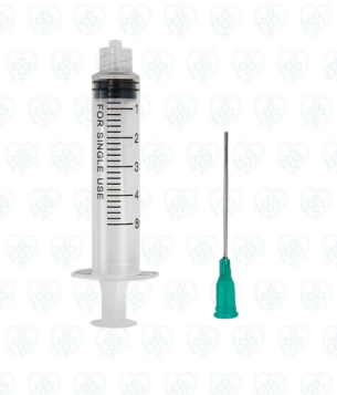 Jeringa 5cc Estéril Desechable para Uso Médico y Clínico