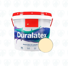 Balde de Pintura Látex Mate Color Marfil/Perla para Interiores de Alta Cobertura