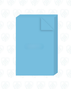 Papel Bond 80 g Azul A4 para Impresión y Organización de Documentos