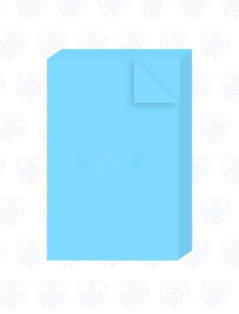 Papel Bond 80 g Celeste A4 para Impresión y Organización de Documentos