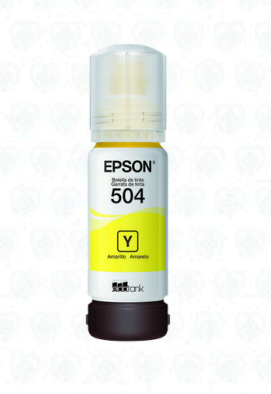 Botella de Tinta Epson T504420-AL Amarillo 70ml para Impresoras EcoTank