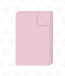 Papel Bond 80 g Rosado A4 para Impresión y Organización de Documentos