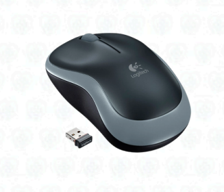 Mouse Logitech M185 Wireless Gris Inalámbrico para Oficina y Uso Diario