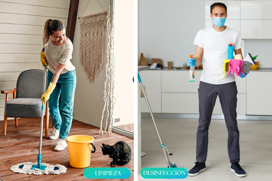 Diferencias entre limpieza y desinfección: claves para mantener espacios seguros y saludables