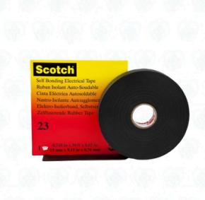 Cinta Aislante Autofundente Scotch® 23 3/4″ x 9.15 m 69 kV 3M