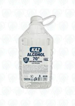 Alcohol 70° KAZ para Limpieza e Higiene