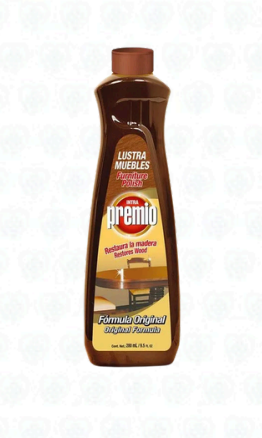Crema Lustra Muebles Premio para Limpieza y Brillo