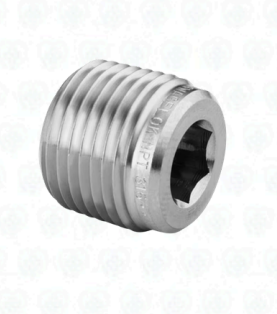 Tapón Macho 1/2″ TNP con Cabeza Hexagonal de Acero Inoxidable