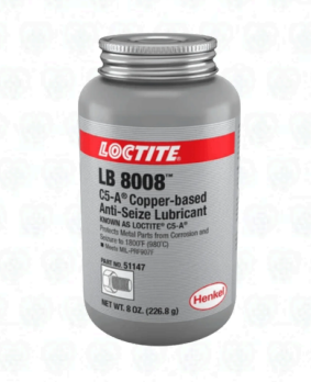 Loctite LB 8008 C5A Copper Anti-Seize 8 oz Lubricante Antigripante de Cobre
