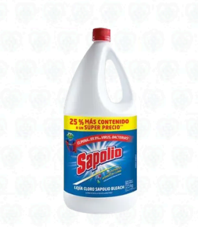 Lejía Sapolio para Limpieza y Desinfección