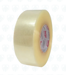 Cinta de Embalaje Transparente 2″ x 380 Yardas (48 mm x 347 m) para Sellado Industrial