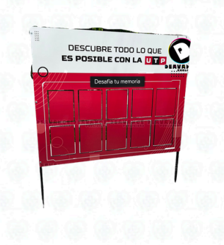 Panel Juego de Memoria Gigante Personalizado