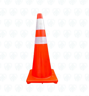Cono de Seguridad Naranja de 70 cm para Señalización y Control de Áreas