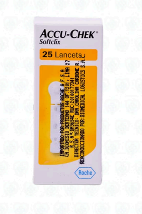 Lancetas para Glucosa – Accu-Chek® Softclix (Caja x 100 Unidades)