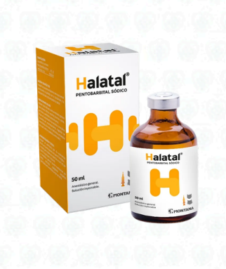 HALATAL X 50 mL – Solución Inyectable Anestésico Veterinario