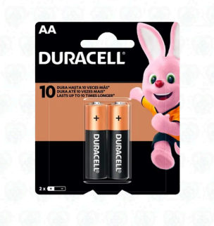 Pilas Duracell AA – Unidad / Pack x2