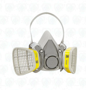 Respirador Reutilizable 3M 6200 con Filtros 6003
