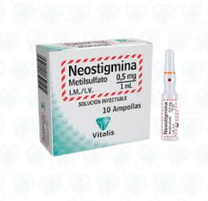 Neostigmina Metilsulfato Solución Inyectable 0,5 mg/1 mL