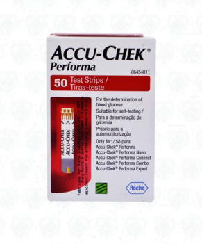 Tiras Reactivas para Glucosa – Accu-Chek® Performa